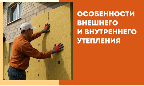Какие особенности внешнего и внутреннего утепления в Омске