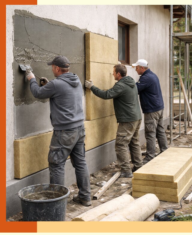 Утепление частного дома в Омске — тепло, экономия и надежность