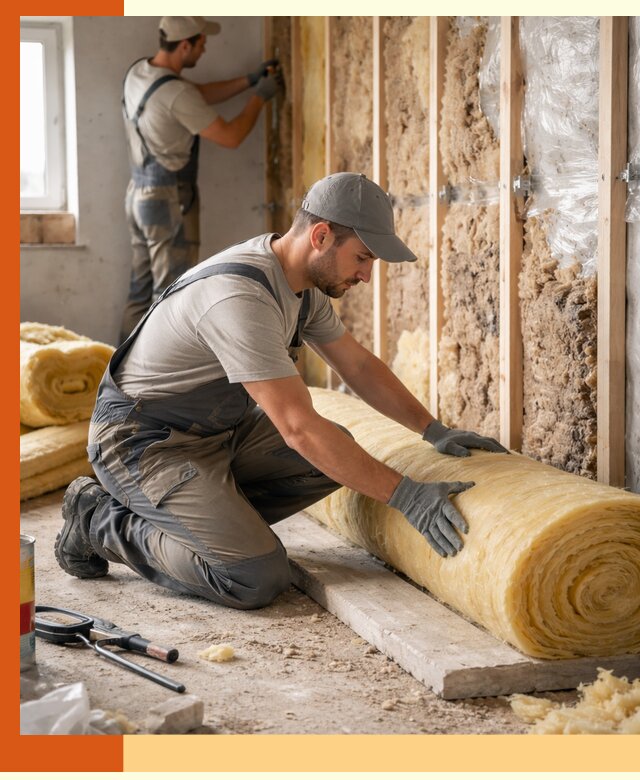 Восстановление теплоизоляции зданий и конструкций в Омске